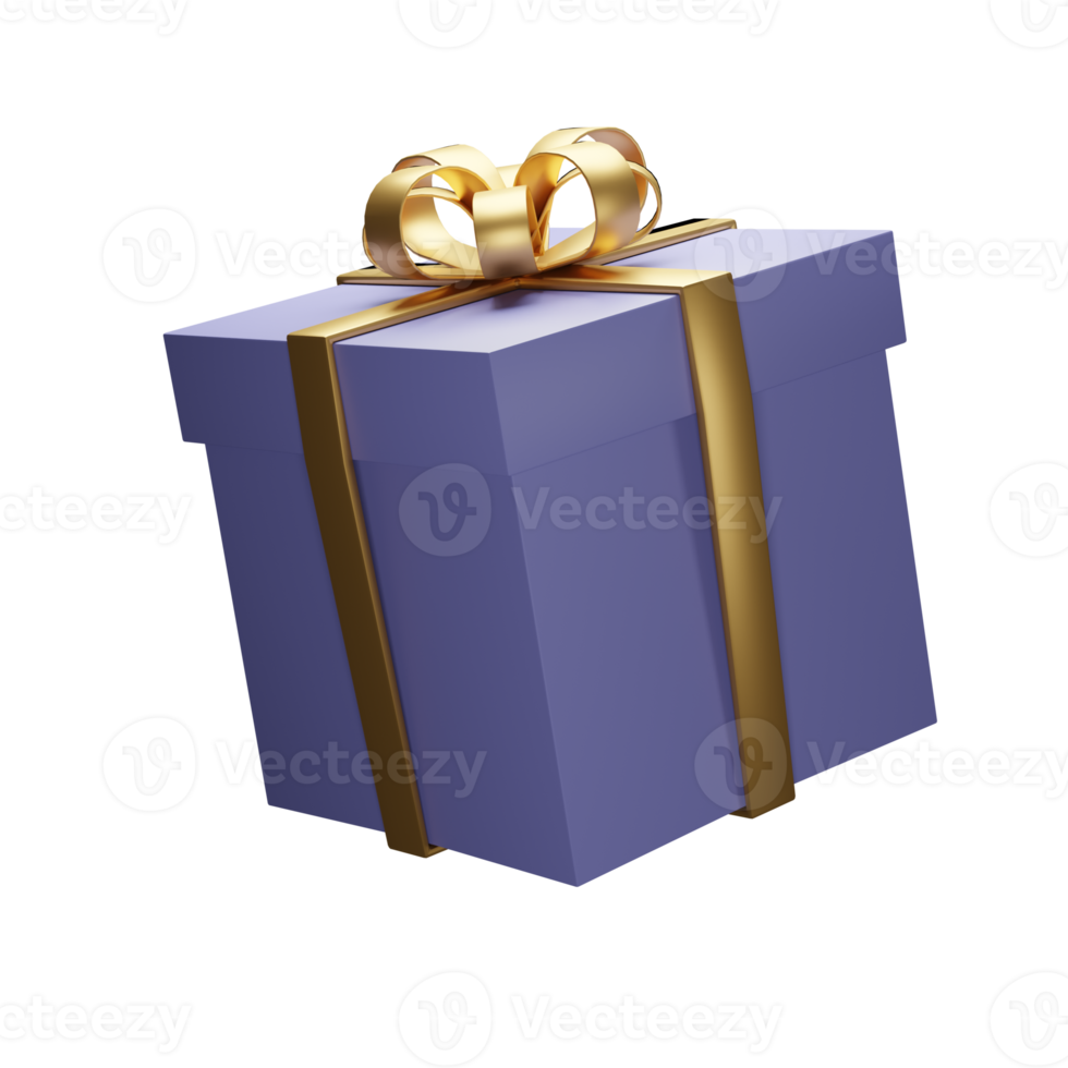 3d Illustration Object icon gift Can be used for web, app, info graphic, etc png