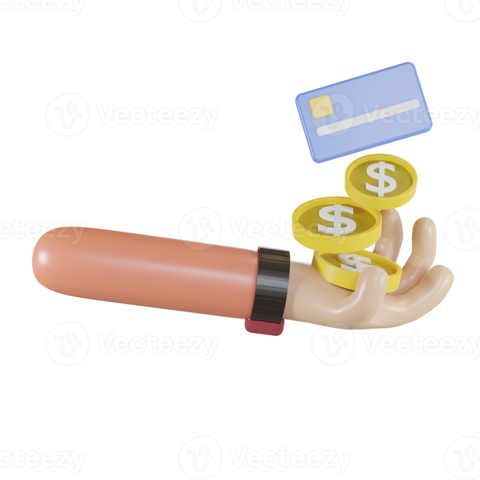 3d Illustration Object Icon credit card png