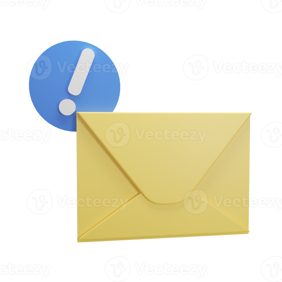 3d Illustration Object icon messenger Can be used for web, app, info graphic, etc png