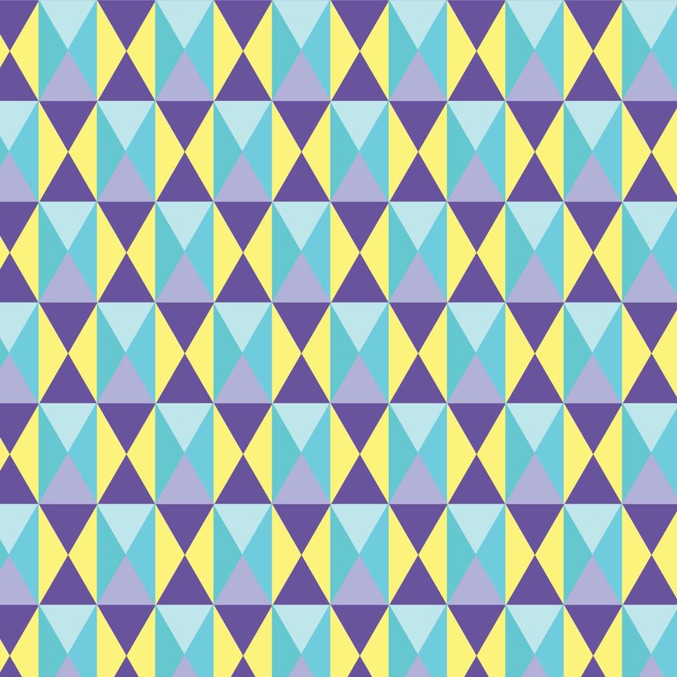 triangle geometric background pattern yellow green  purple vector