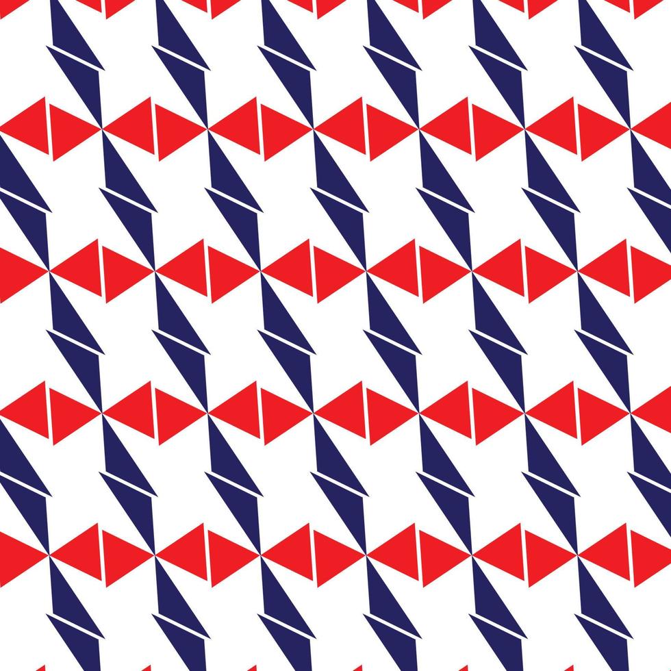 triangle geometric background pattern red blue vector