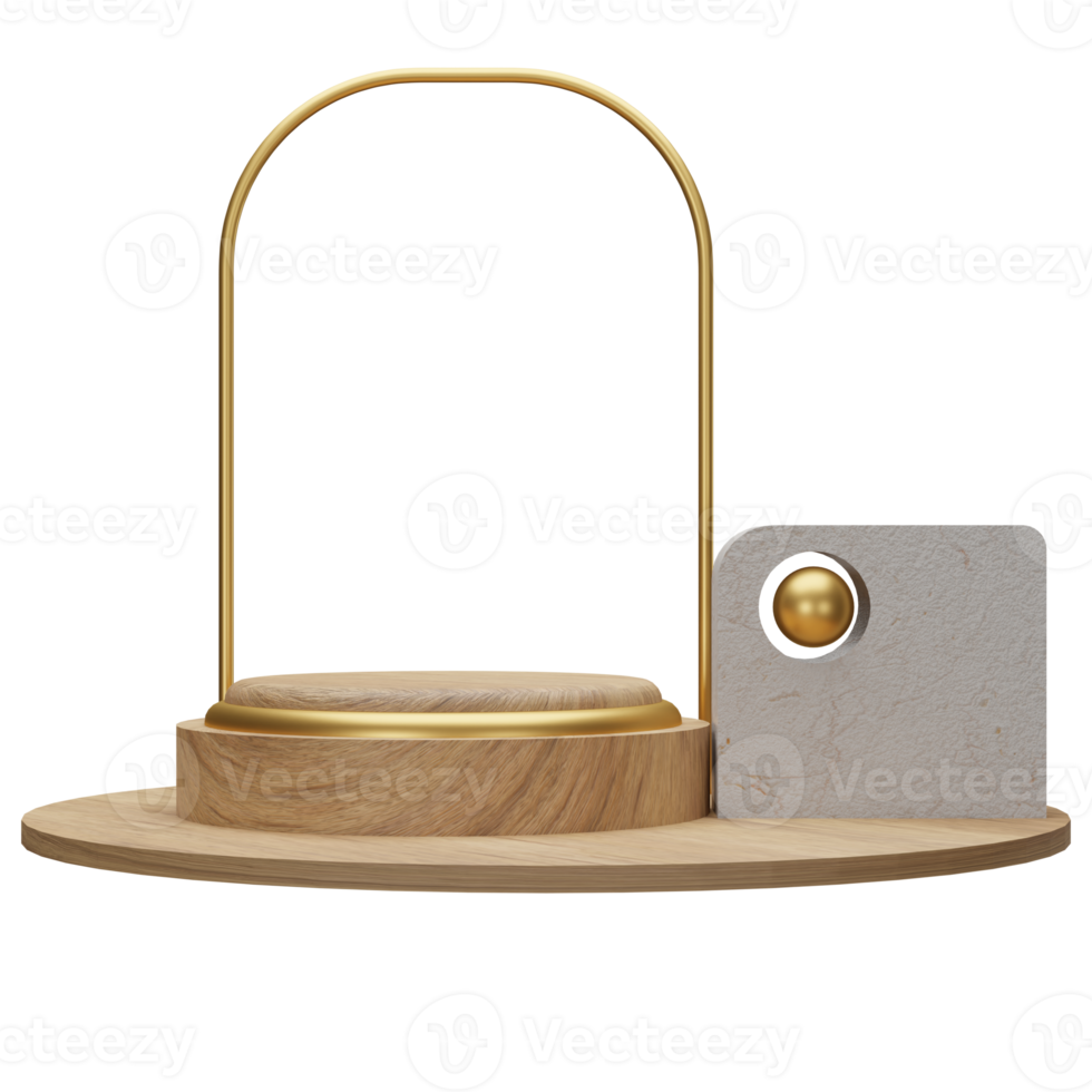 3d Illustration Object podium Can be used for web, app, info graphic, etc png