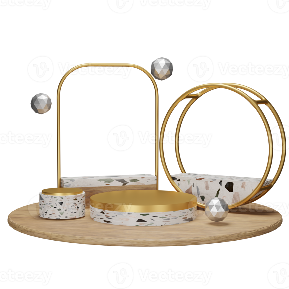 3d Illustration Object podium Can be used for web, app, info graphic, etc png