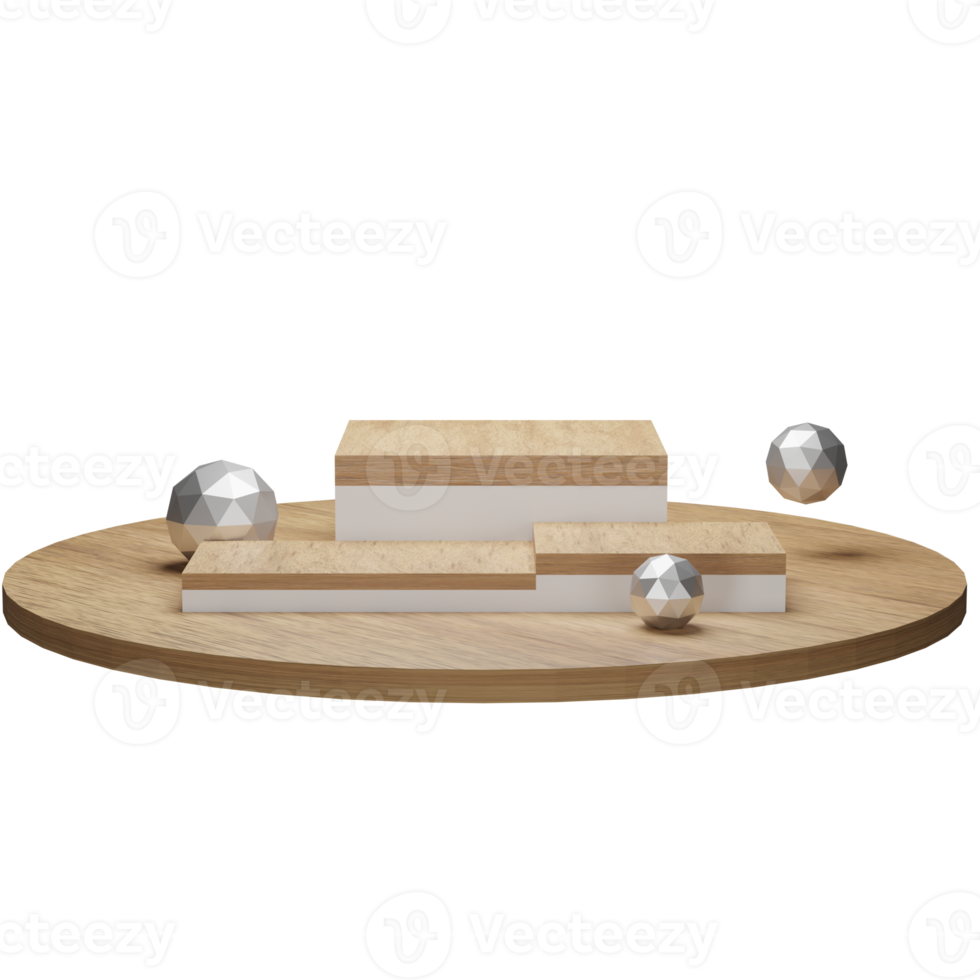 3d Illustration Object podium Can be used for web, app, info graphic, etc png