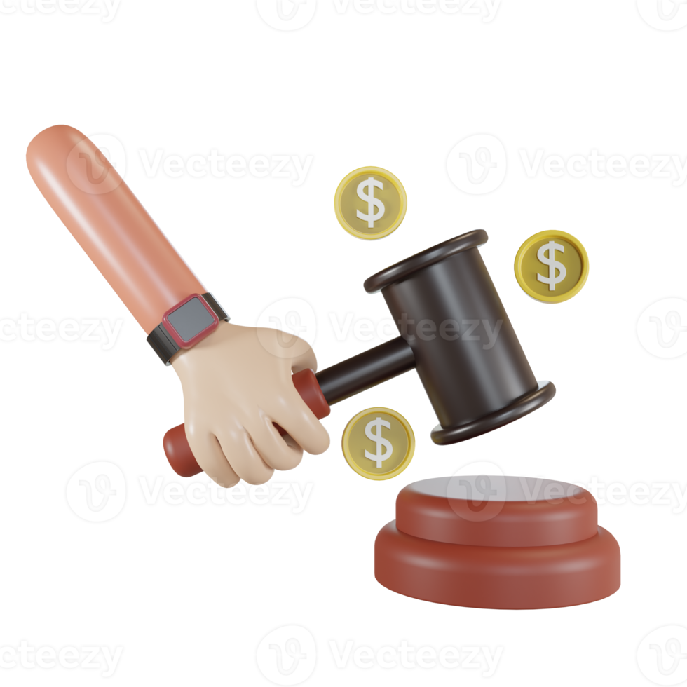 3d Illustration Object Icon Payment Bank png