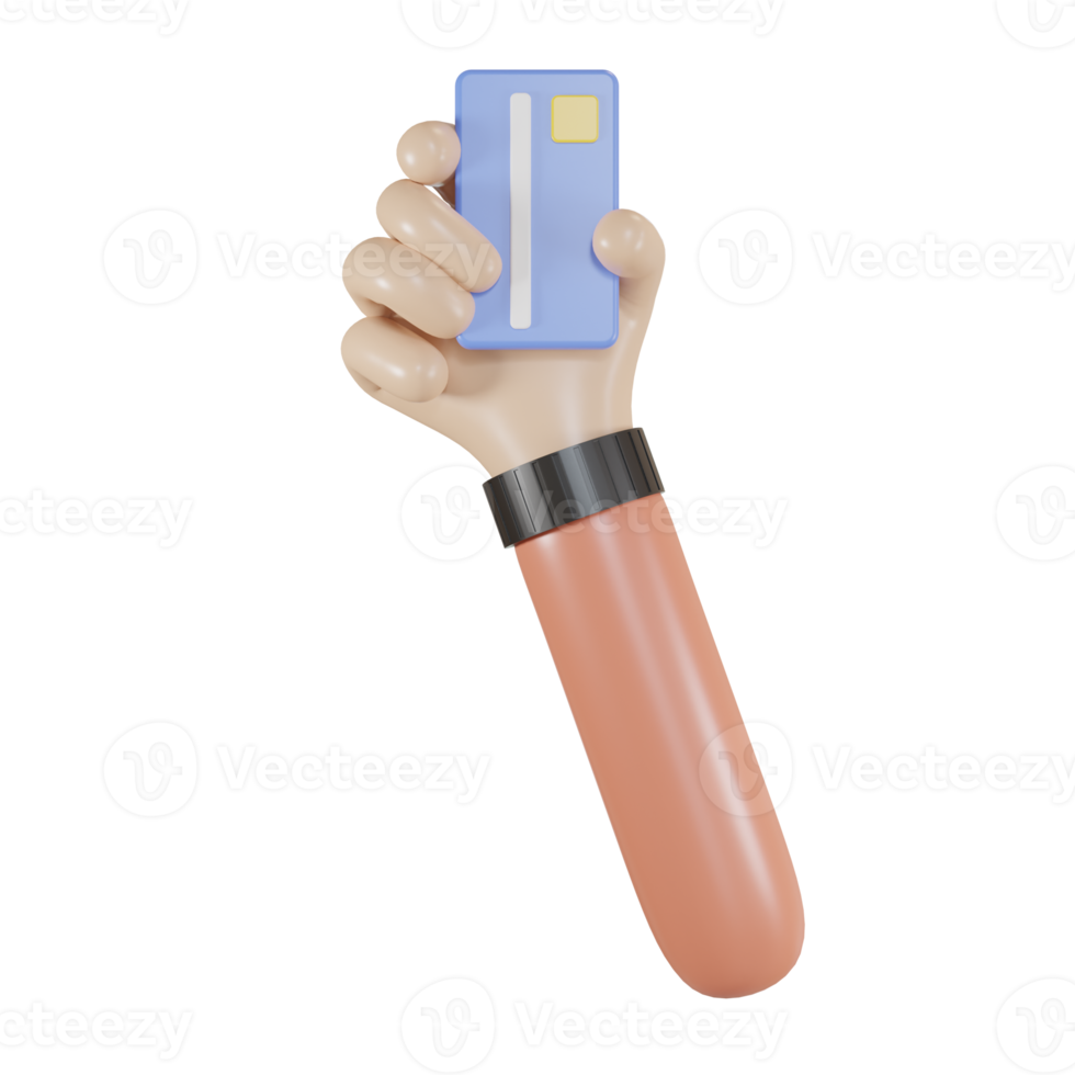 3d Illustration Object Icon credit card png