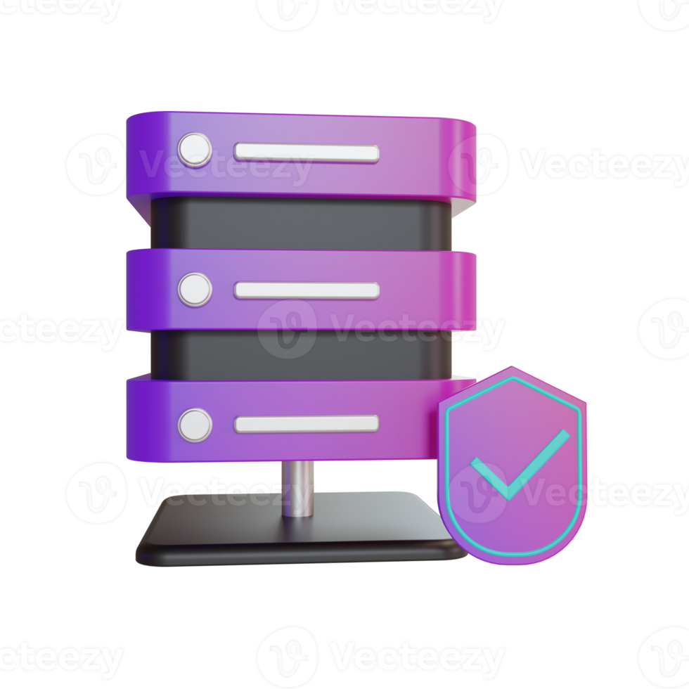 3D illustratie object icoon database png