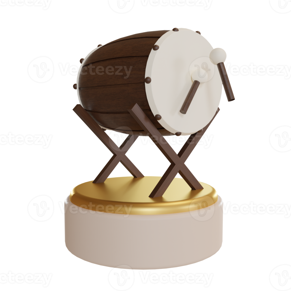 3d Illustration Object ramadan podium Can be used for web, app, info graphic, etc png