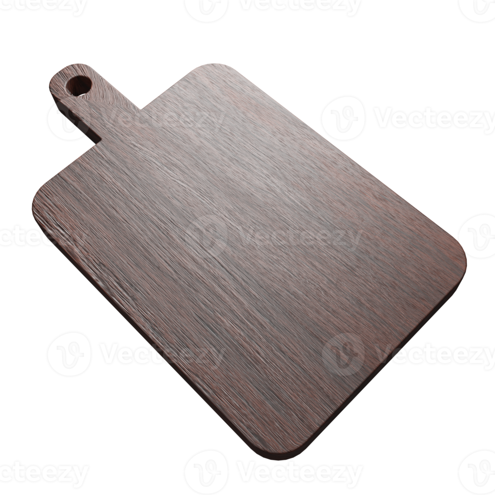 3d Illustration Object icon cutting board Can be used for web, app, info graphic, etc png