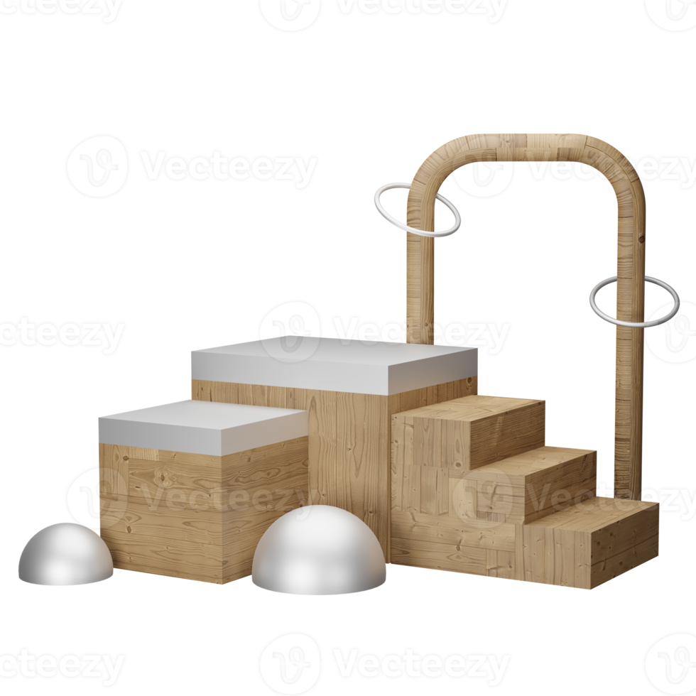 3d Illustration Object podium Can be used for web, app, info graphic, etc png