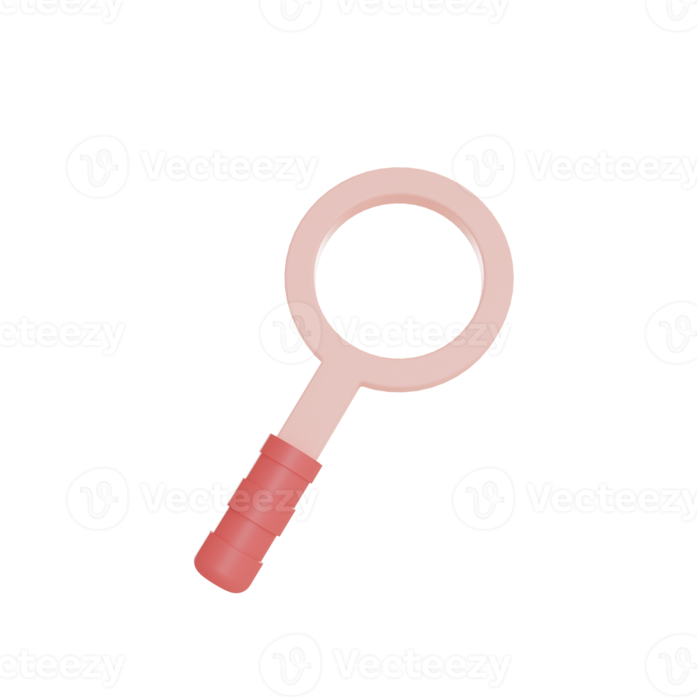 3d Illustration Object icon searching Can be used for web, app, info graphic, etc png