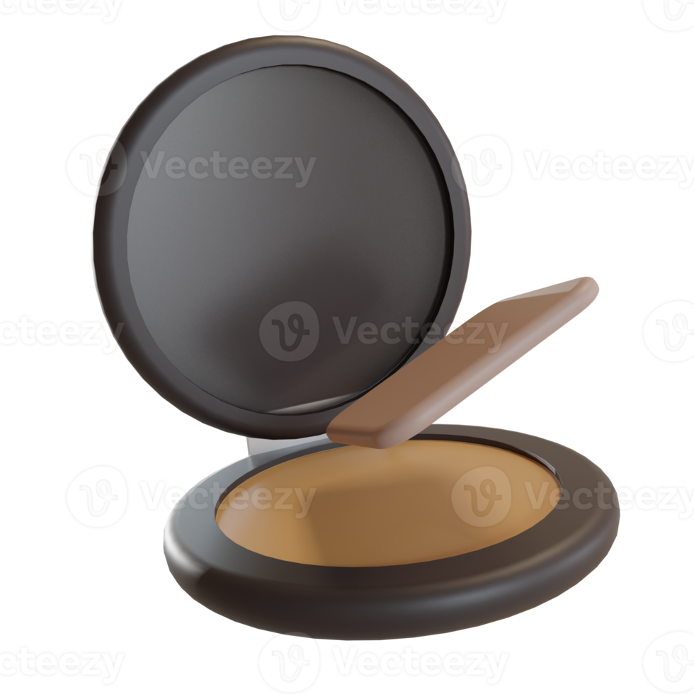 3d Illustration Object icon Blush on cosmetics Can be used for web, app, info graphic, etc png