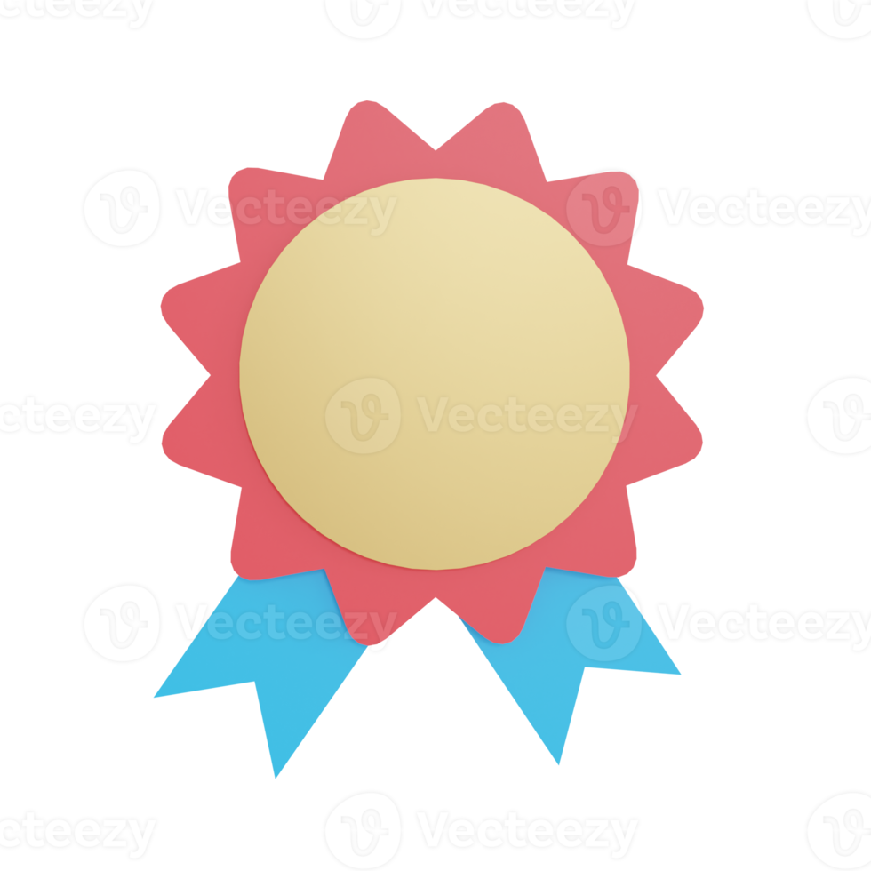 illustrazione 3d icona oggetto ricompense da utilizzare per web, app, infografica, ecc png