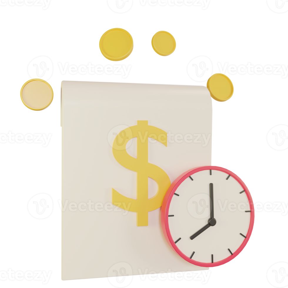 3d Illustration Object icon payment transaction png