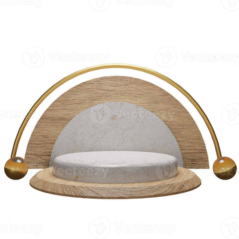 3d Illustration Object podium Can be used for web, app, info graphic, etc png