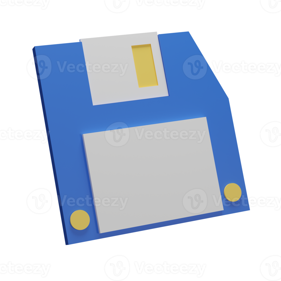 3d Illustration Object icon memory card Can be used for web, app, info graphic, etc png