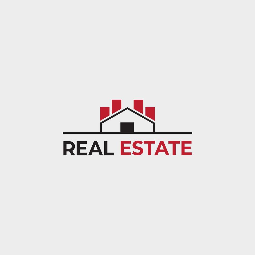 Real Estate Vector Logo Design Concept
