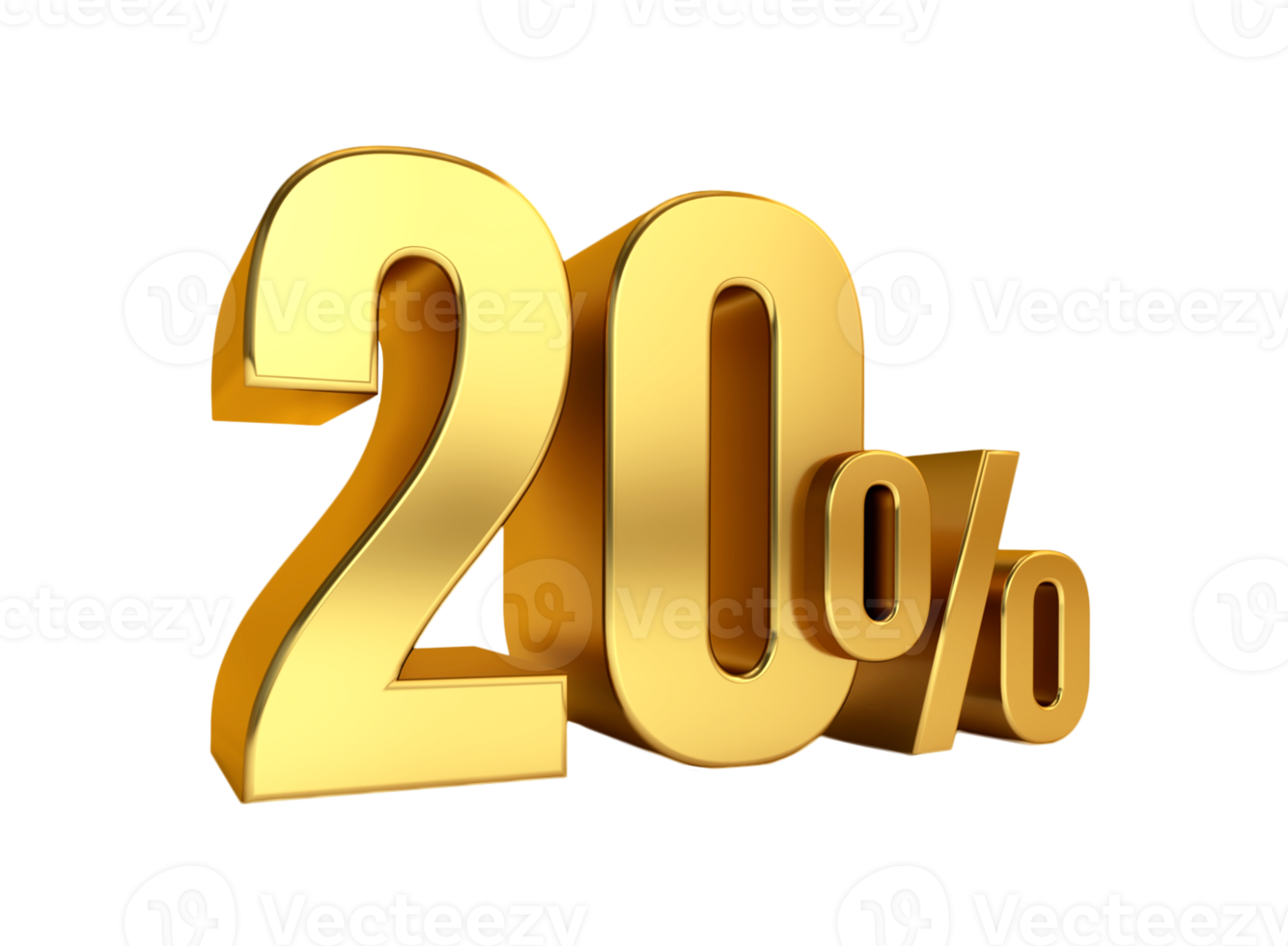 20 percent off. On sale. Great deal. twenty percent. 3D text png