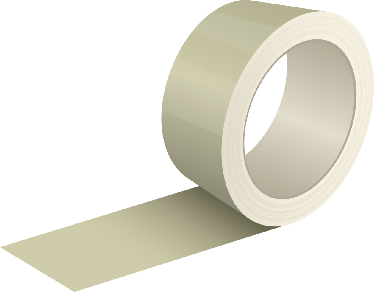Duct tape roll png design illustration