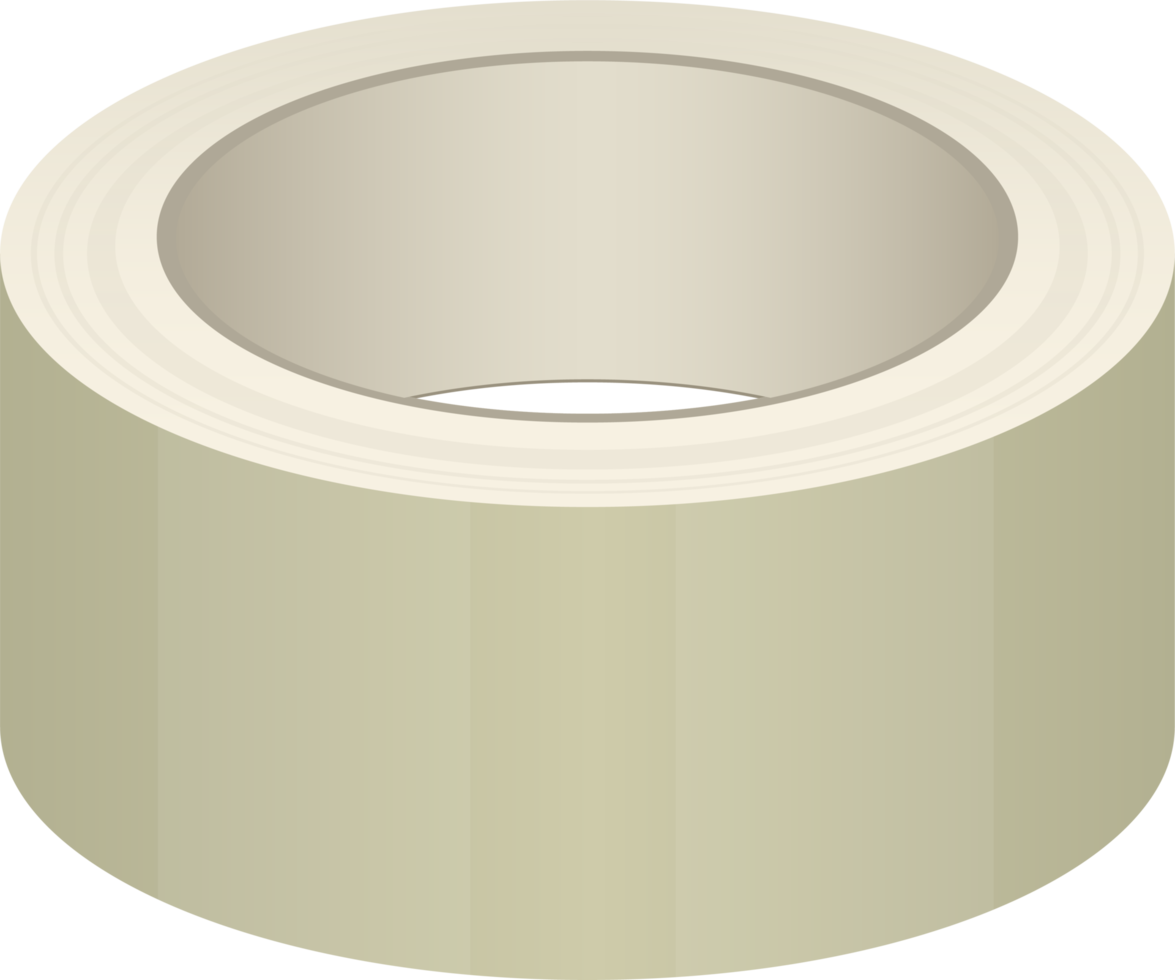 Duct tape roll png design illustration