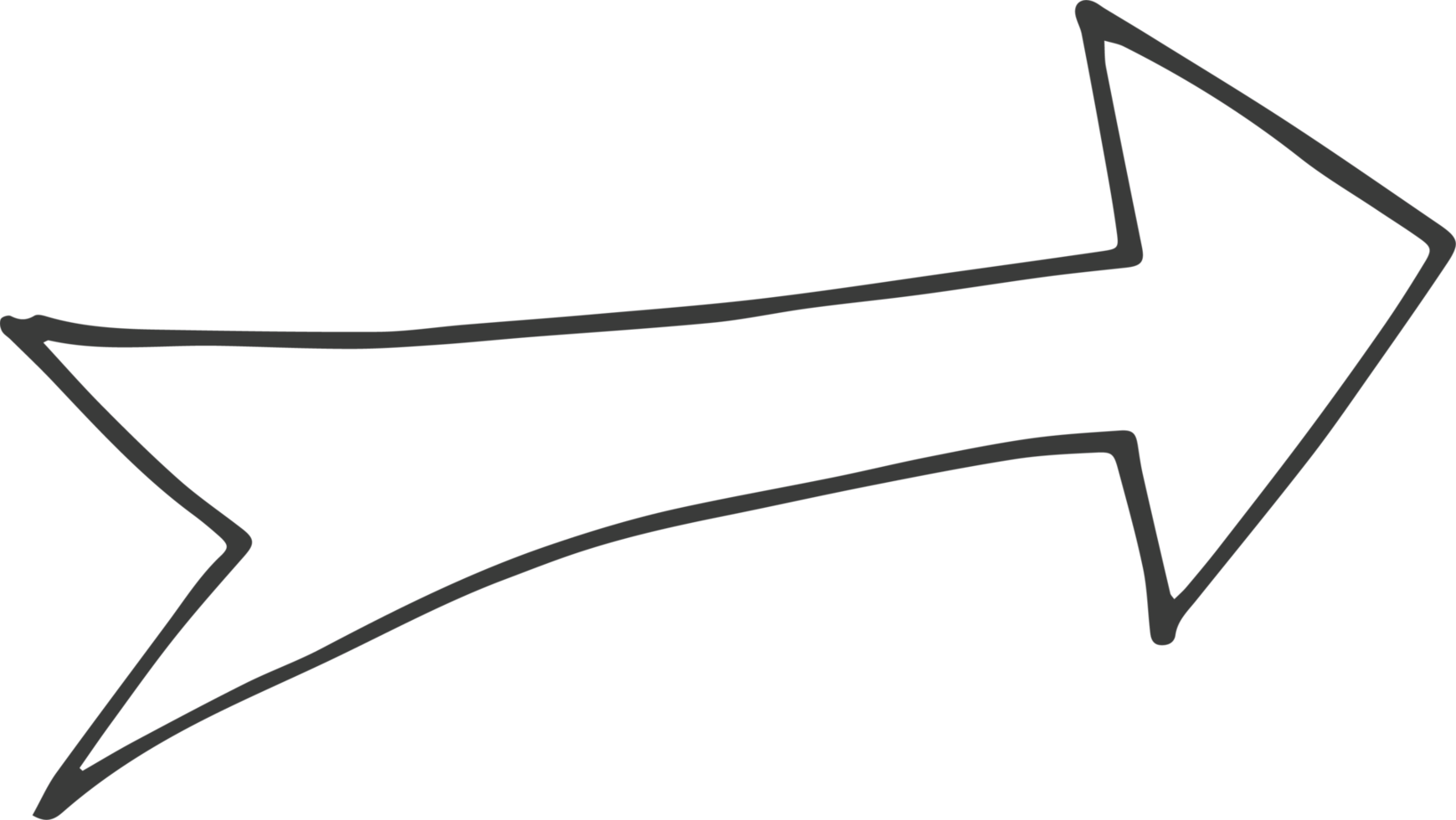 Hand drawn arrow clipart png