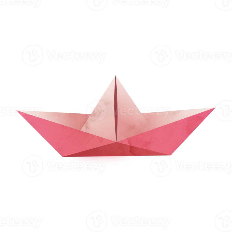 pink paper boats png