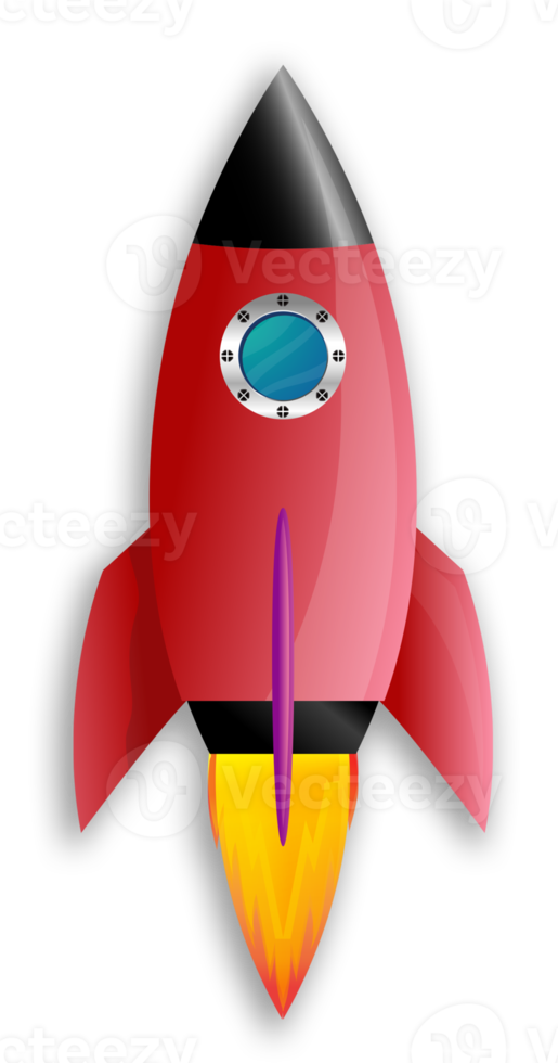 lançamento de foguete espacial png