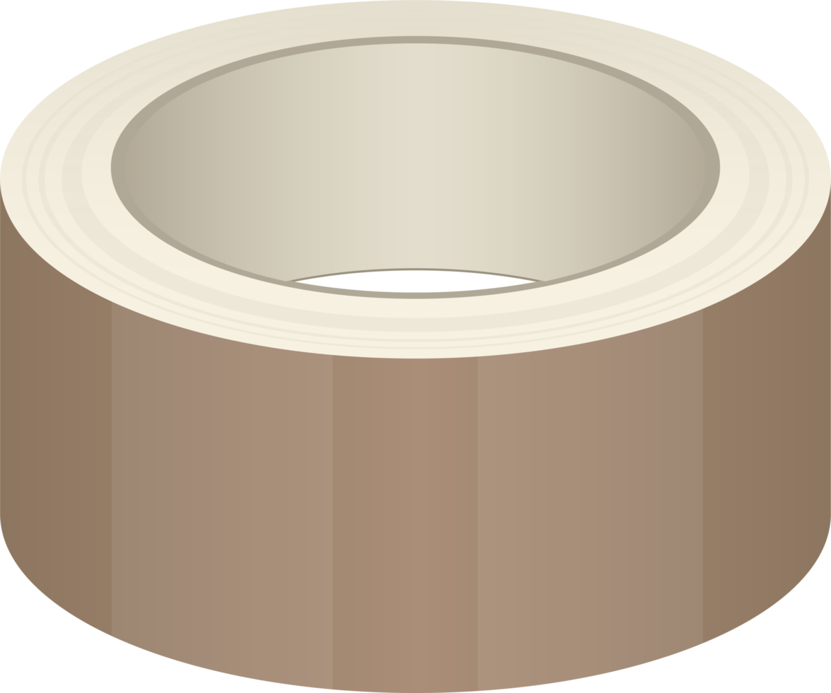 Duct tape roll png design illustration