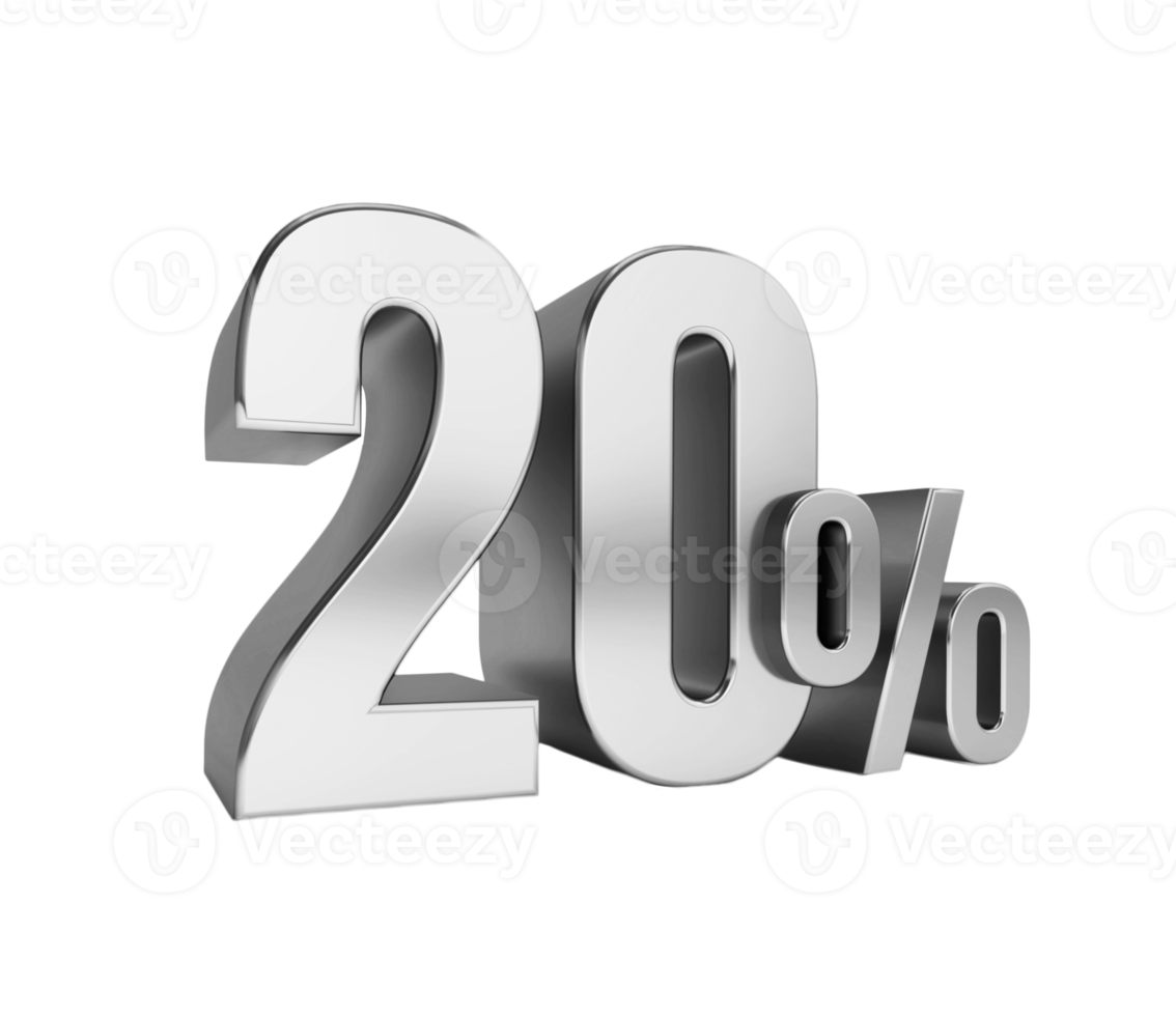 20, twenty percent off. On sale. Great deal. ten percent. 3D text png