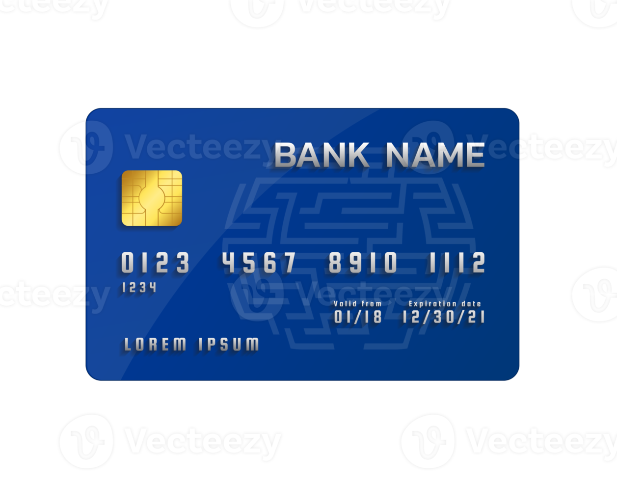 creditcard transparante achtergrond png