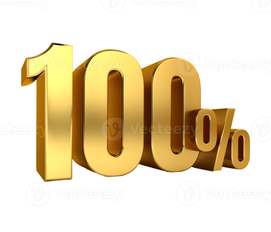 100 percent off. On sale. Great deal. one hundred percent. 3D text png