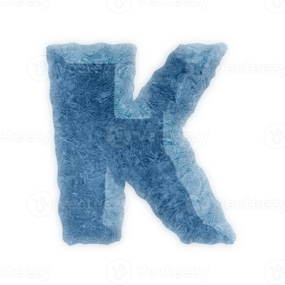 majuscule k glace alphabet lettres icône design png