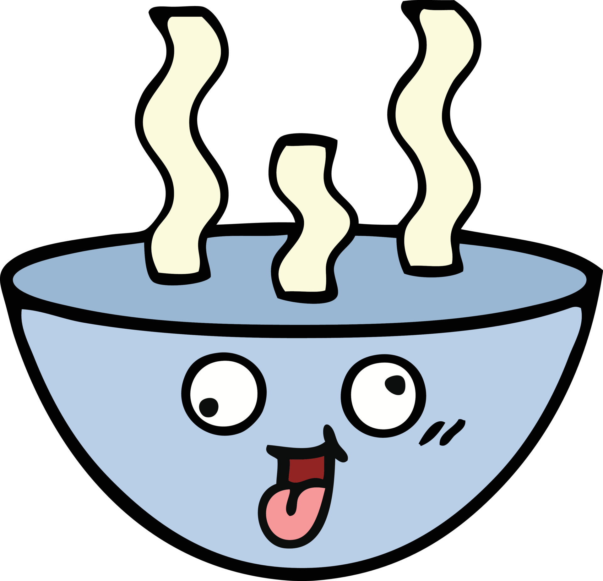 cute cartoon bowl of hot soup 8490834 Vector Art at Vecteezy cute cartoon bowl of hot soup 8490834 Vector Art at Vecteezy