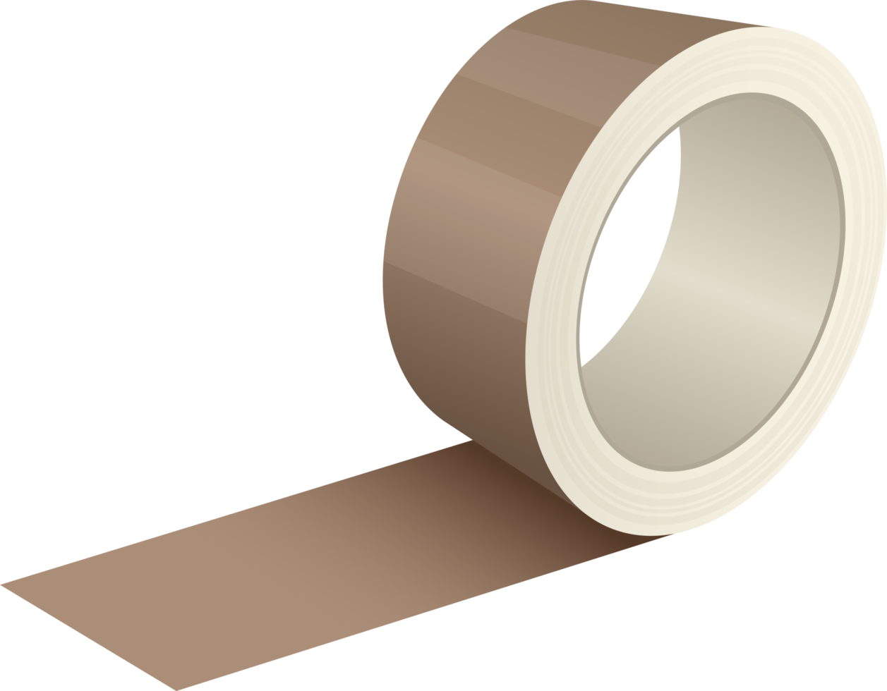Duct tape roll png design illustration