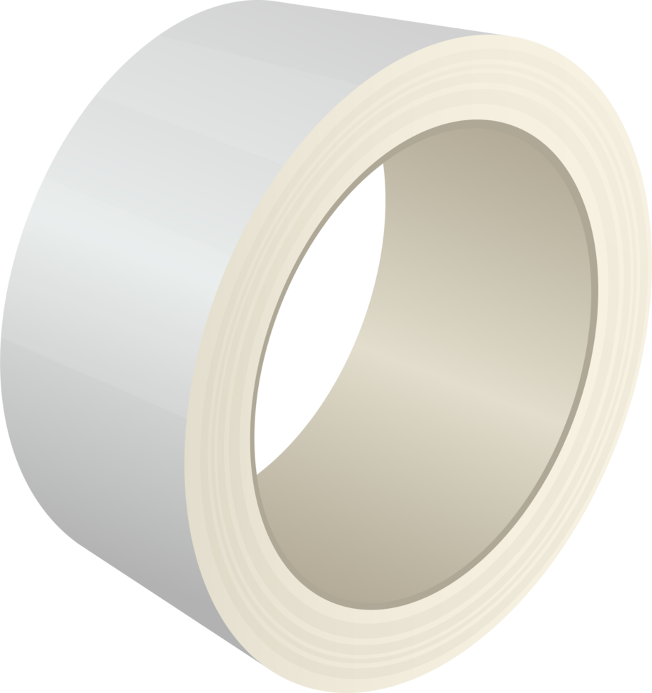 Duct tape roll png design illustration