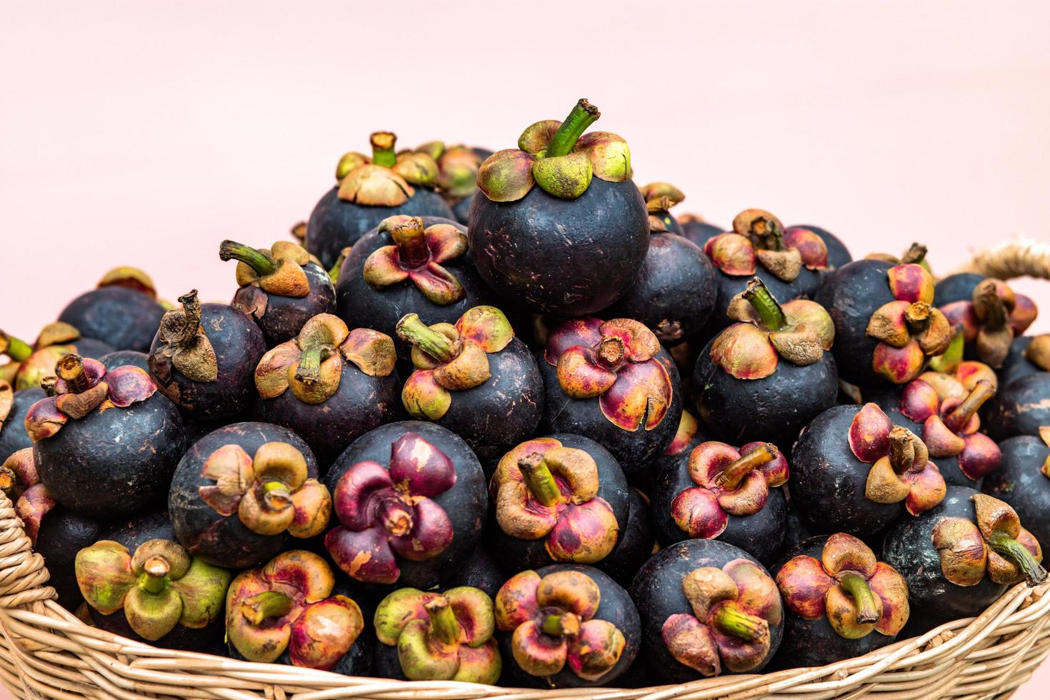 Mangosteen is a fruit from Asia that has been very popular. Mangosteen has been known as The Queen of Fruits photo