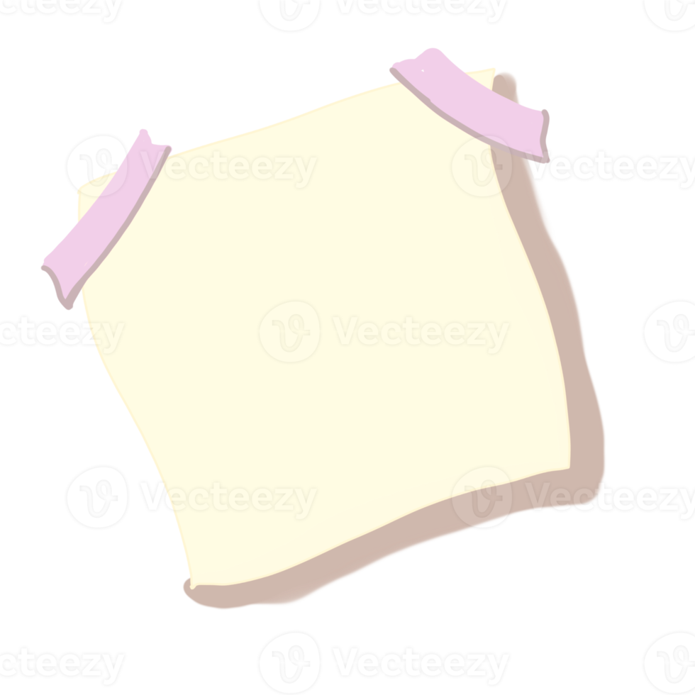 sheet of paper for tape png