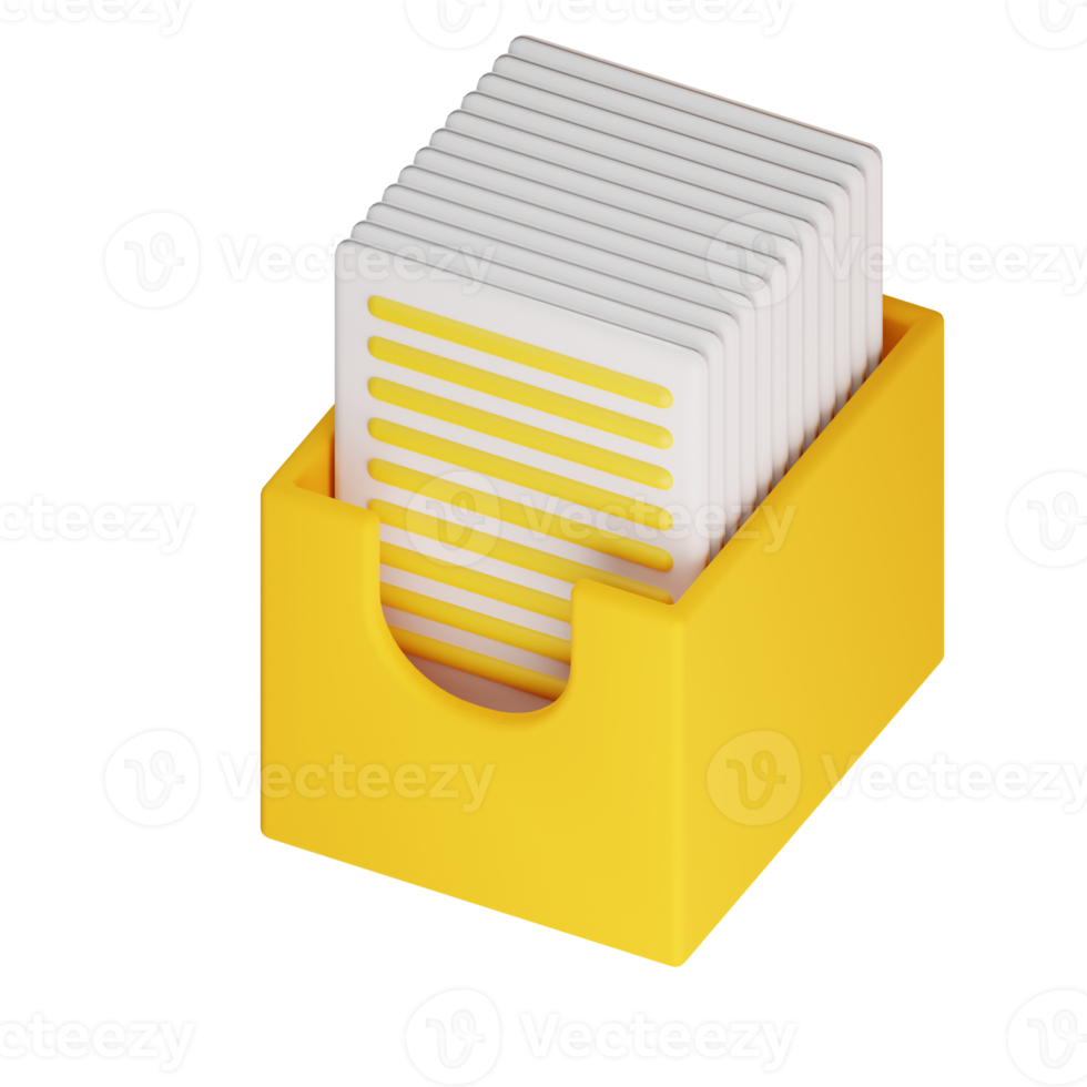 3d file stack icon png