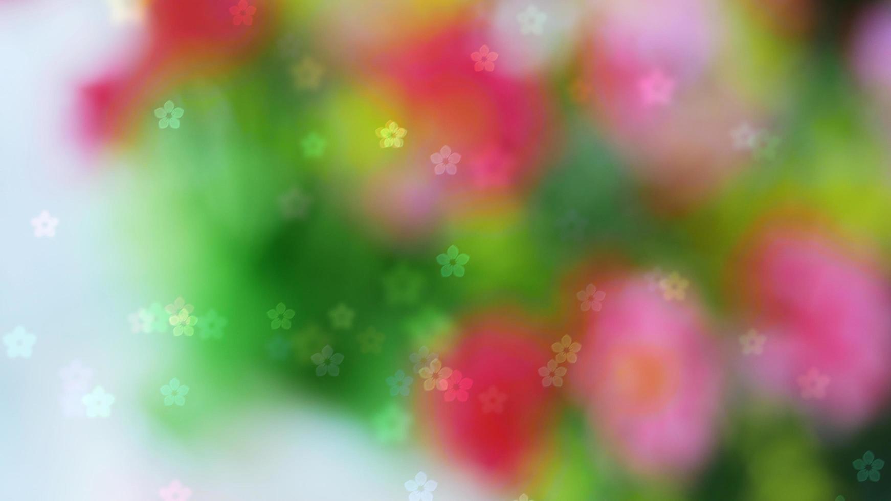 Bokeh backgrounds are bursting with color and glamor like a celebration. Suitable for advertising background. photo