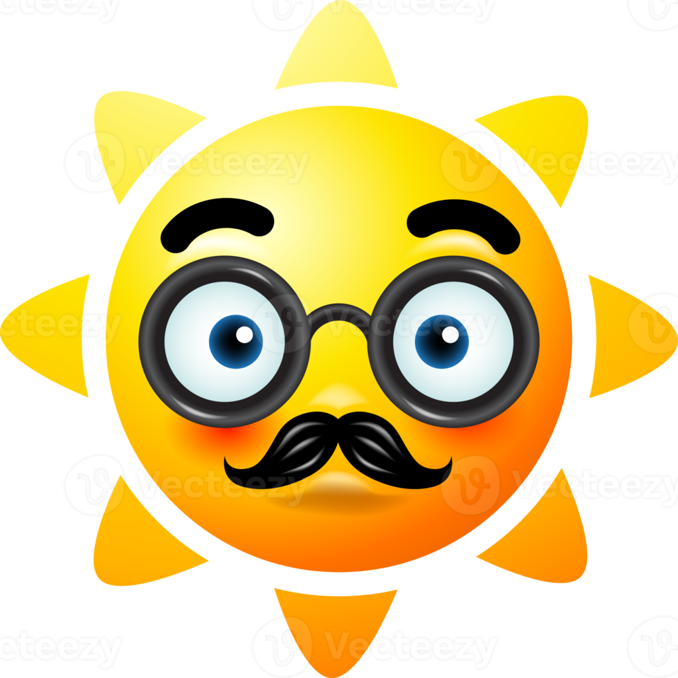icona di emozione faccia gialla png