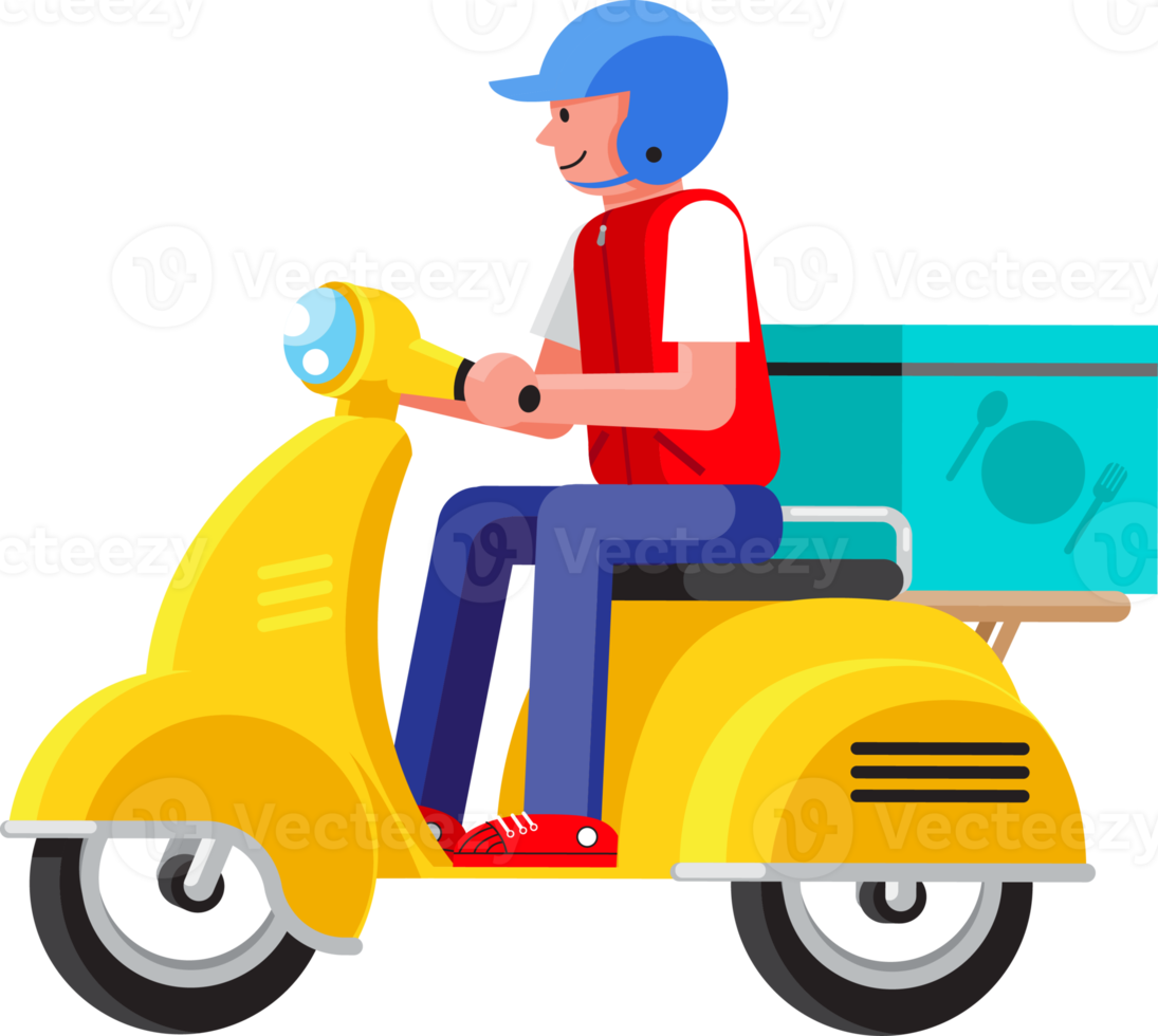 Delivery cartoon illustration png