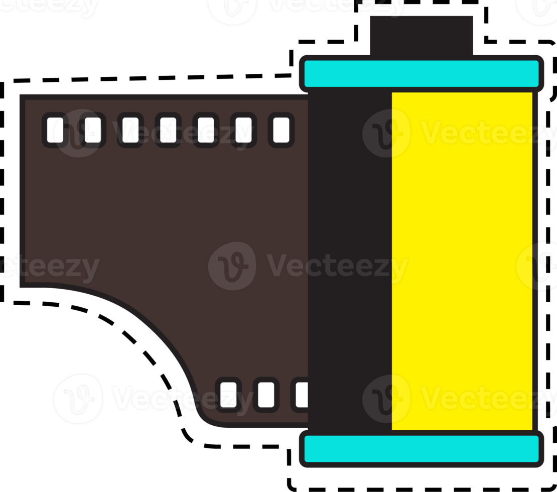 Nostalgia elements, illustration, flat design png