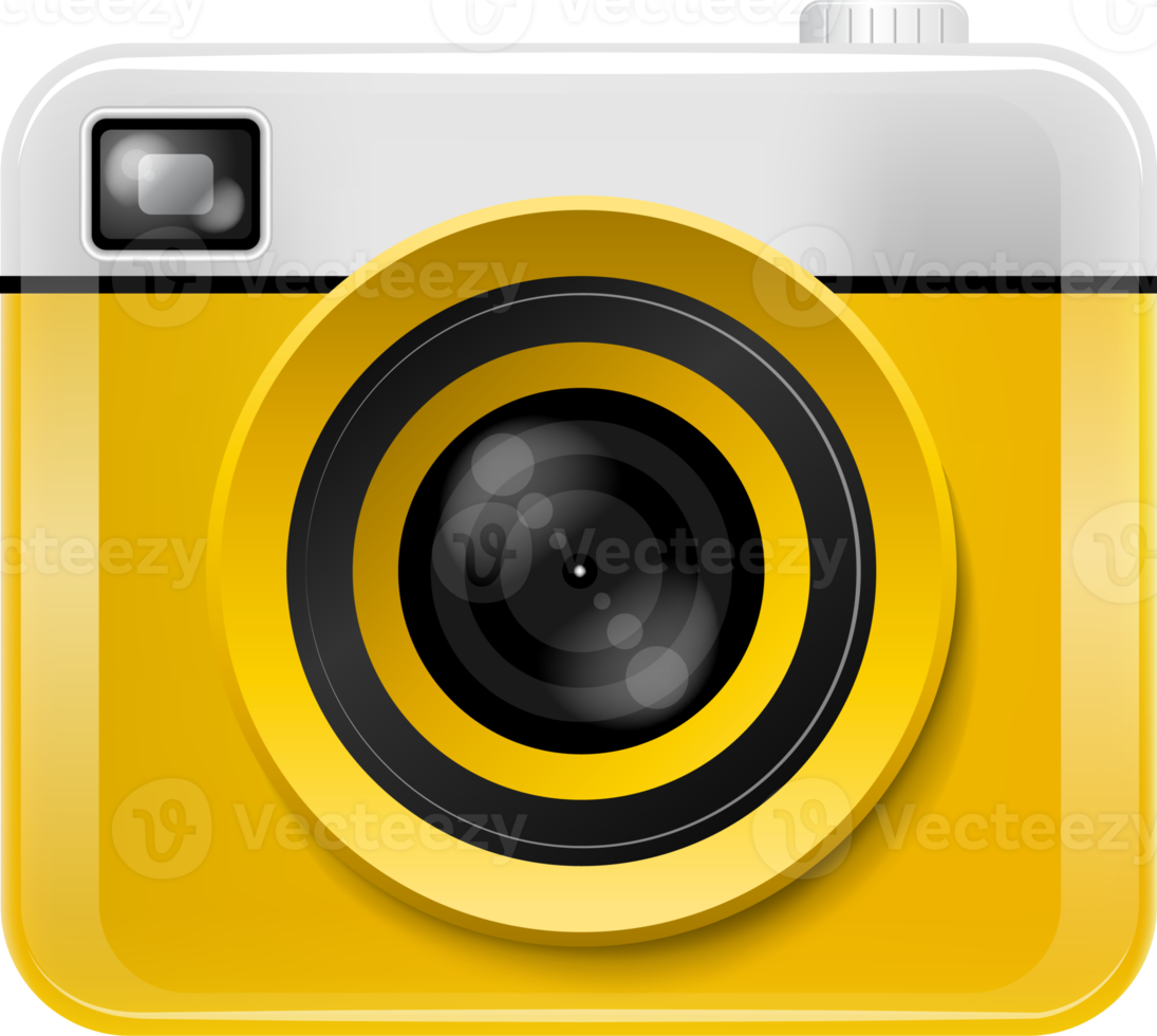 Cute camera, illustration png