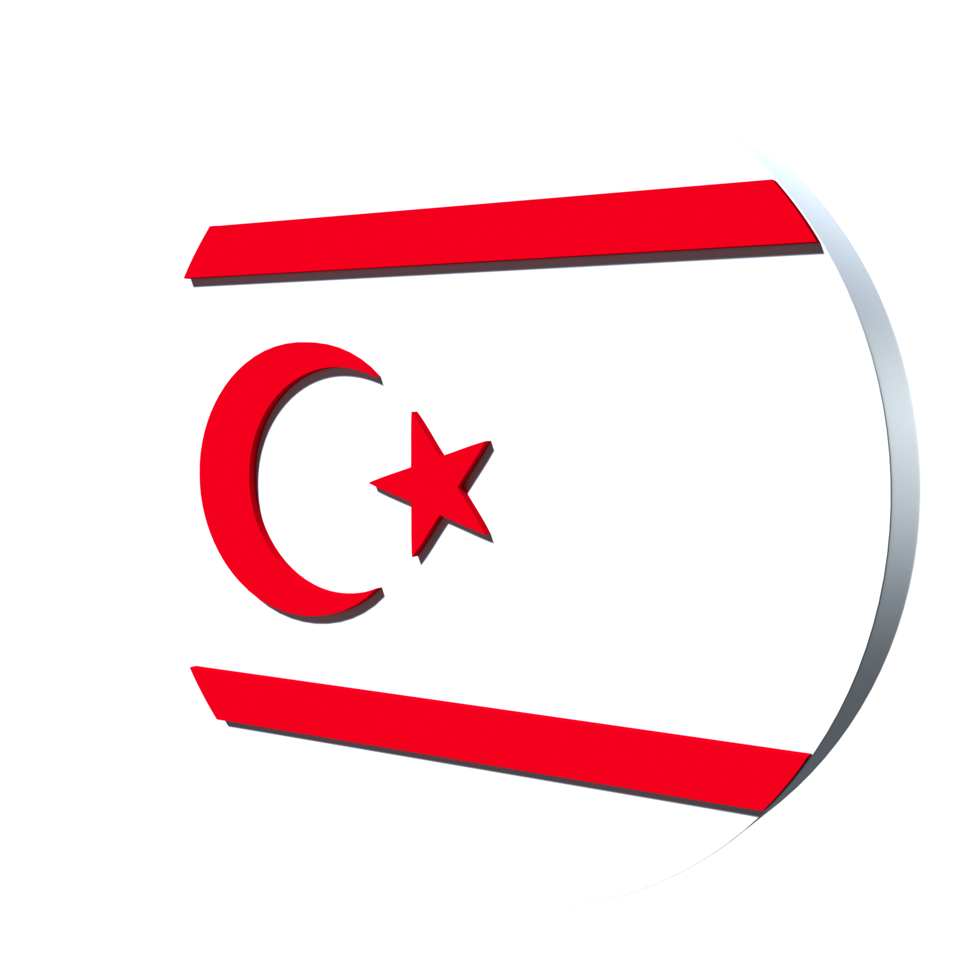Northern Cyprus Flag 3d Icon Png Transparent 8492929 Png Northern Cyprus Flag 3d Icon Png Transparent 8492929 Png