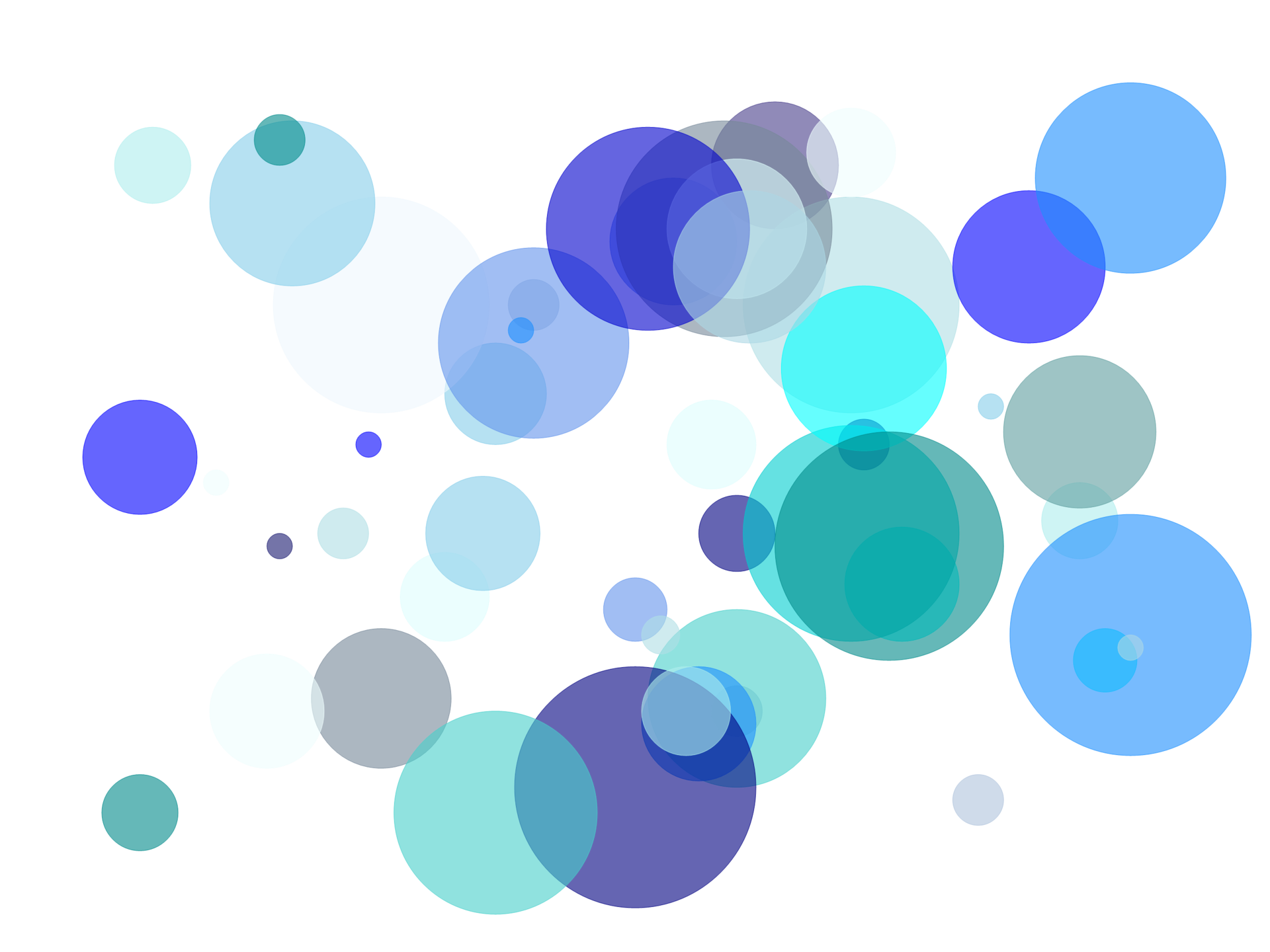 Abstract blue circles with transparent PNG background 8493115 PNG