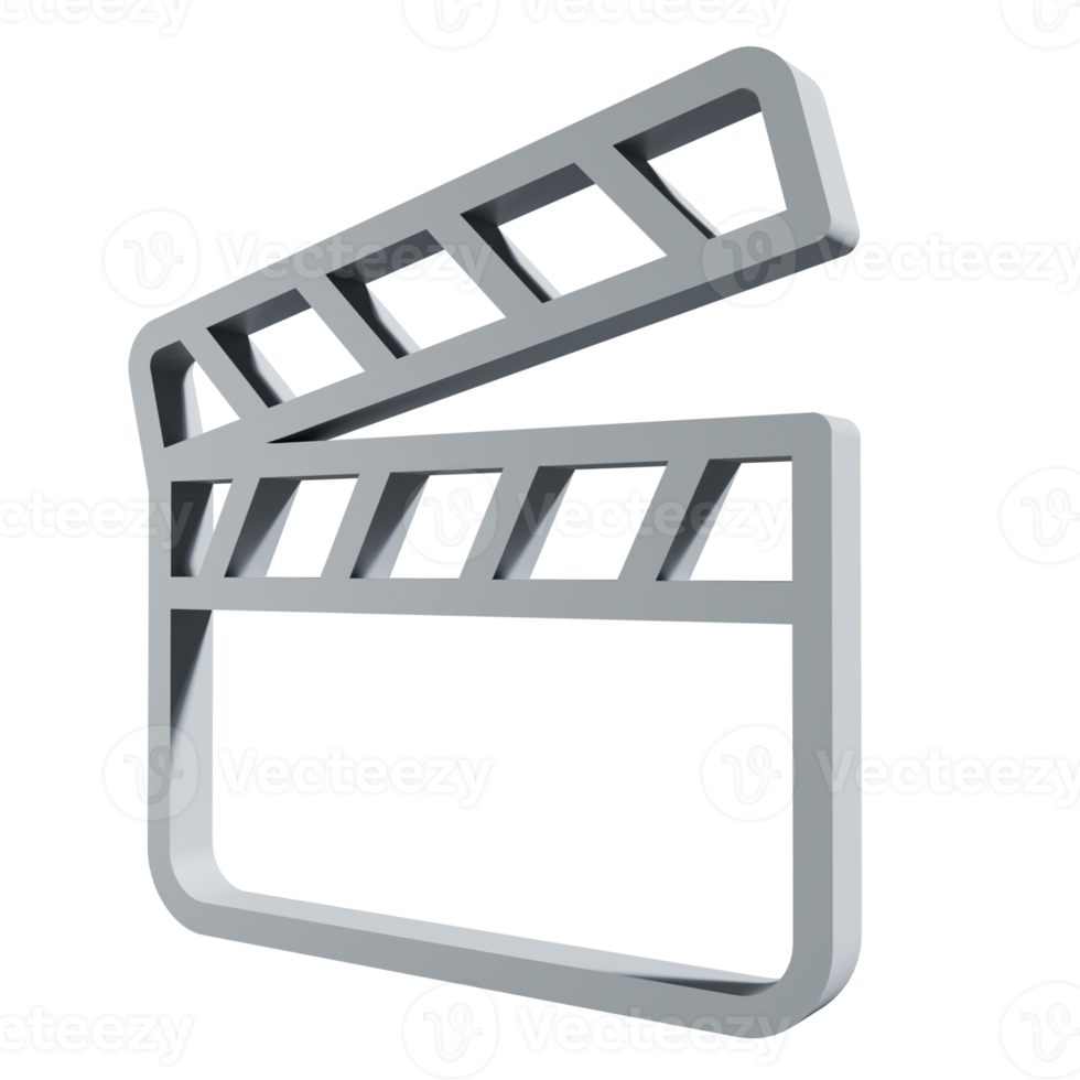 3D-pictogram uitknipbord png transparant.