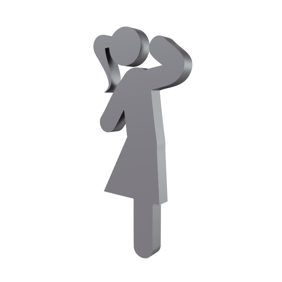 humanos 3d icono png transparente