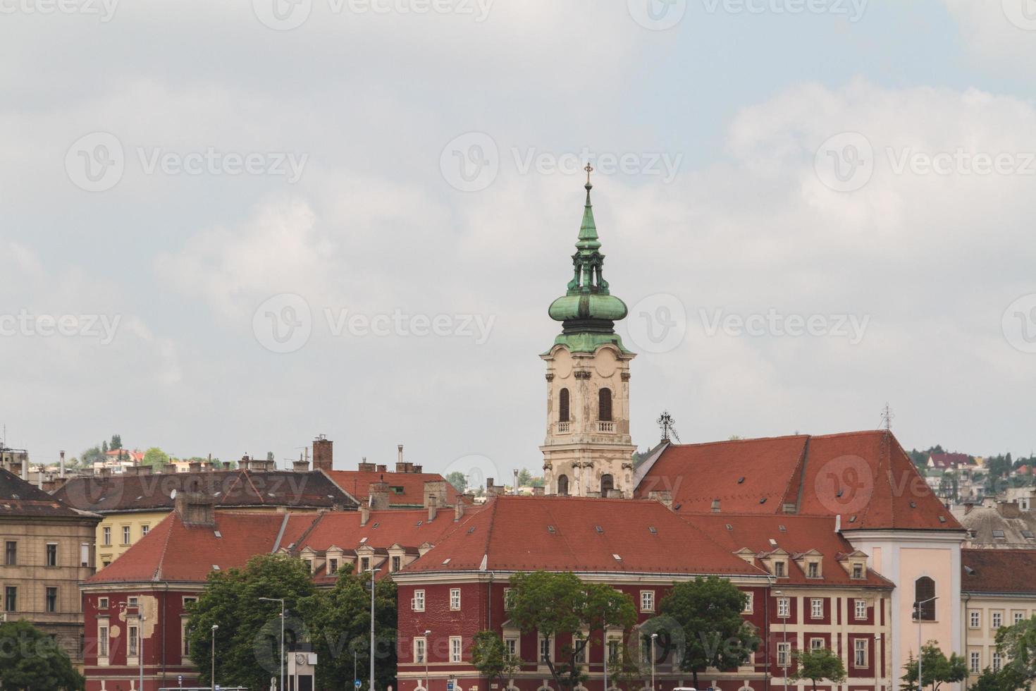 view of landmarks in Budapest photo