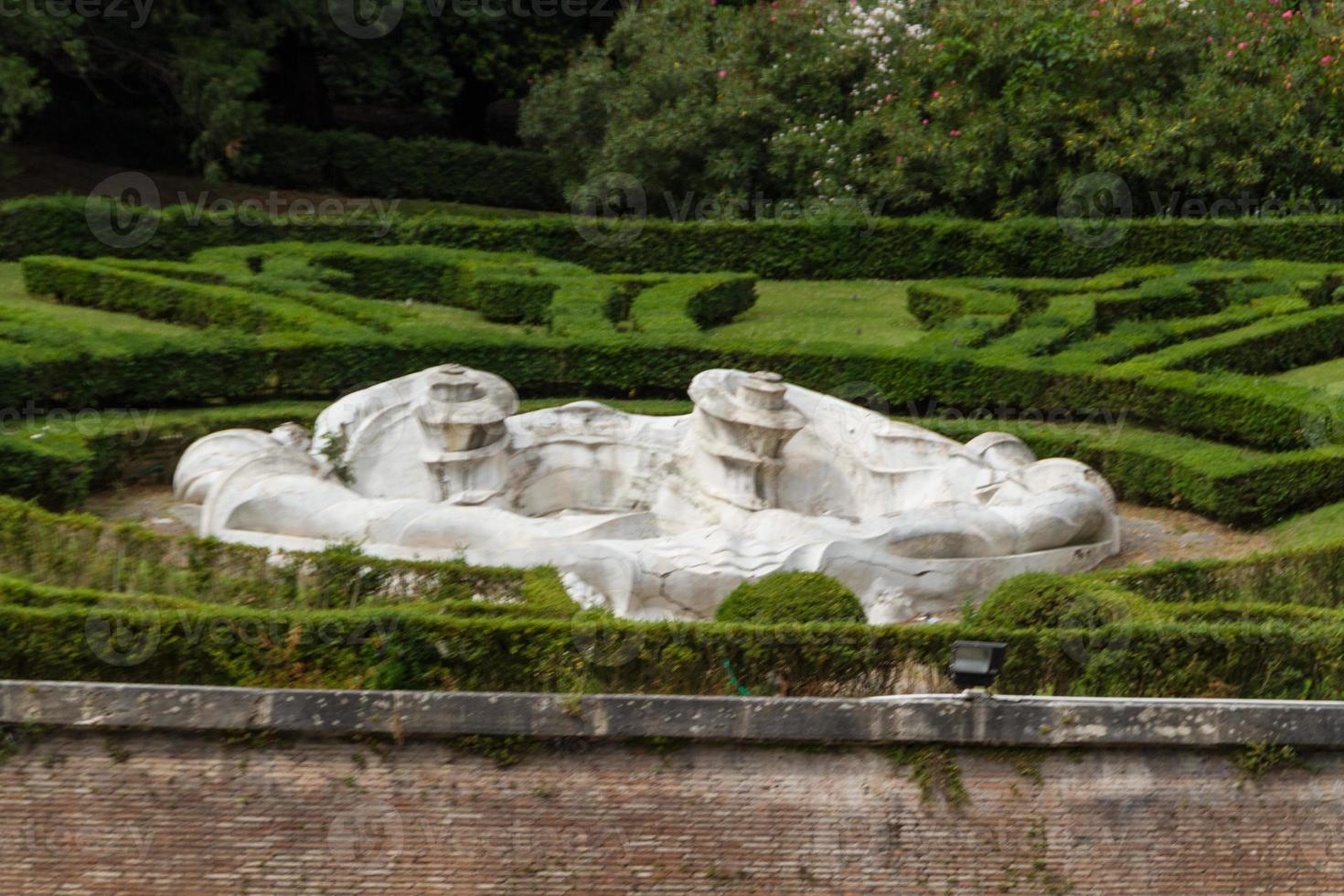 jardines del vaticano, roma foto