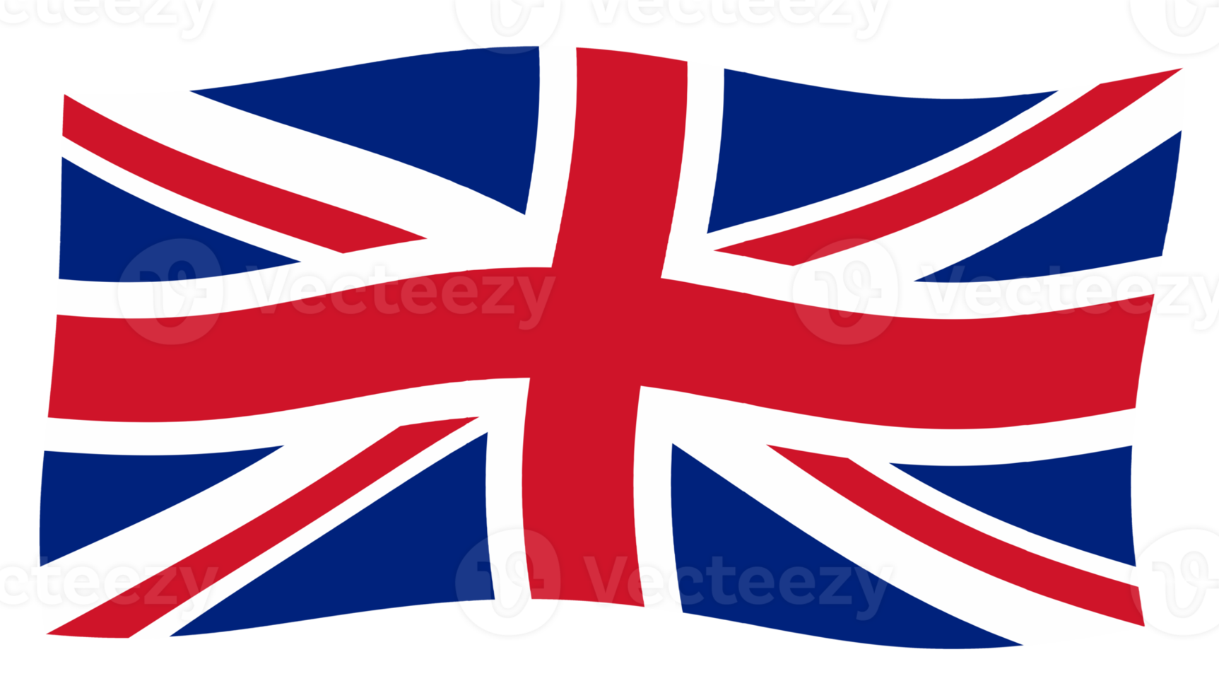 drapeau du royaume uni uk aka union jack volant dans le vent png